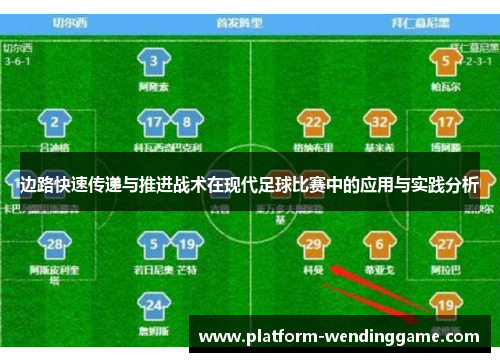 边路快速传递与推进战术在现代足球比赛中的应用与实践分析 边路快速传递与推进战术在现代足球比赛中的应用与实践分析