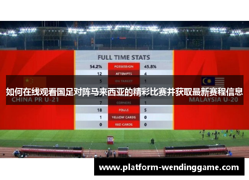 如何在线观看国足对阵马来西亚的精彩比赛并获取最新赛程信息