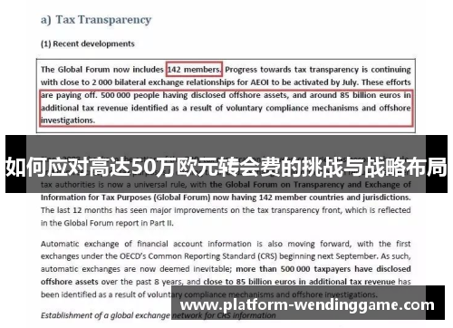如何应对高达50万欧元转会费的挑战与战略布局