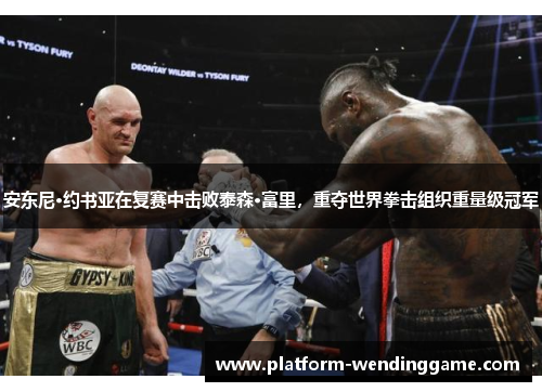 安东尼·约书亚在复赛中击败泰森·富里，重夺世界拳击组织重量级冠军